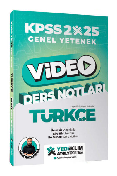 9786254317453 Yediiklim Yayınları, KPSS Kitap, Türkçe