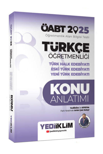 9786254317620 Yediiklim Yayınları, ÖABT Kitabı, Türkçe, Konu Kitabı
