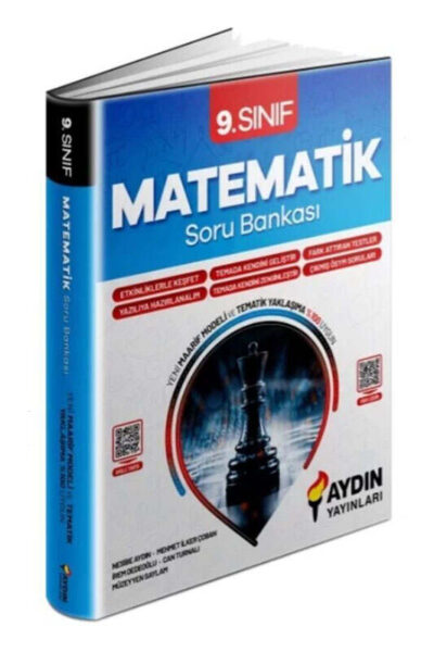 9786256412804 Aydın Yayınları, 2025, Matematik Kitabı, Soru Kitabı