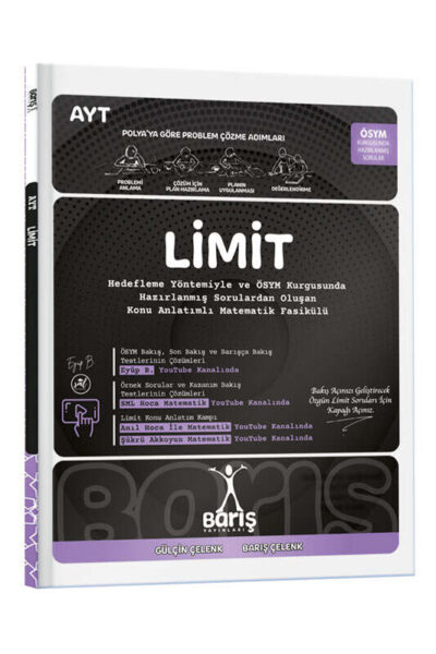 9786259947082 Barış Yayınları, Matematik Kitabı, AYT Kitap