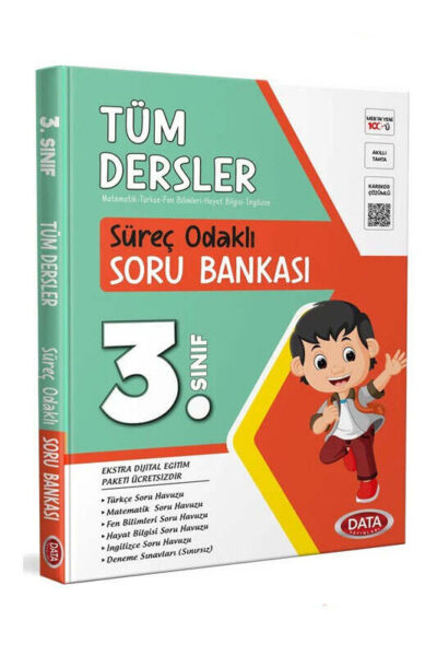 9786256519237 Data Yayınları, Tüm Dersler, Soru Kitabı