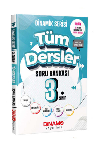 9786259802527 Dinamo Yayınları, Tüm Dersler, Soru Kitabı