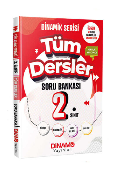 9786259802510 Dinamo Yayınları, Tüm Dersler, Soru Kitabı
