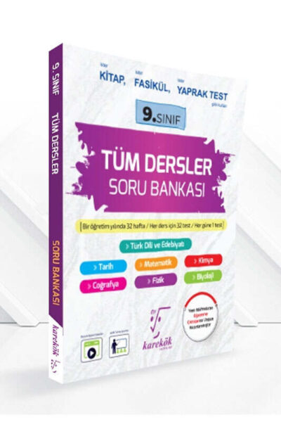 9786258419900 Karekök Yayınları, 2025, Tüm Dersler, Soru Kitabı