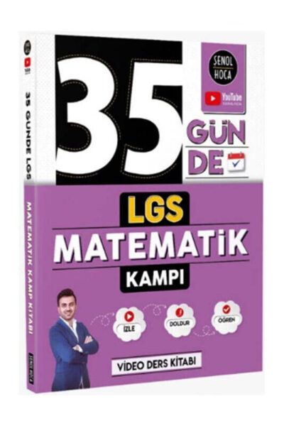 9786256790018 Şenol Hoca Yayınları, Matematik Kitabı