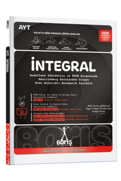 9786259793900 Barış Yayınları, Matematik Kitabı, AYT Kitap