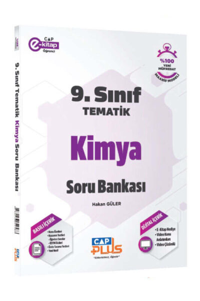 9786256040588 Çap Yayınları, 2025, Kimya, Soru Kitabı