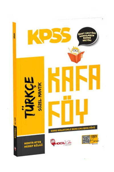 9786257248846 Hoca Kafası Yayınları, KPSS Kitap, Türkçe, Konu Kitabı