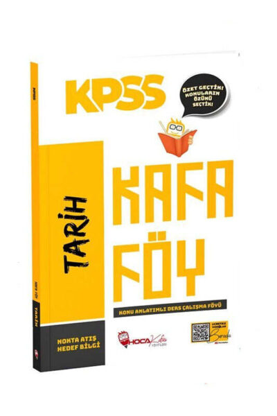 9786257248853 Hoca Kafası Yayınları, KPSS Kitap, Tarih, Konu Kitabı