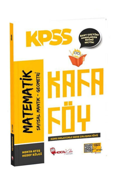 9786257248860 Hoca Kafası Yayınları, Matematik Kitabı, KPSS Kitap, Konu Kitabı