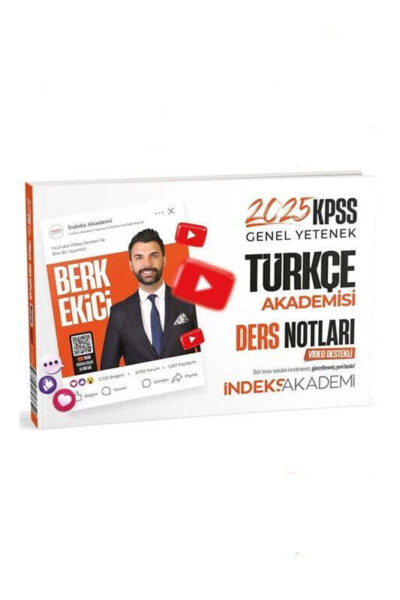 9786259827650 İndeks Akademi Yayıncılık, 2025, KPSS Kitap, Türkçe