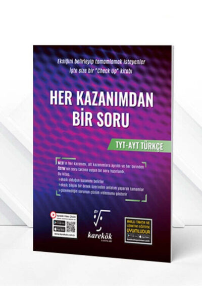 9786258419771 Karekök Yayınları, 2025, TYT Kitap, AYT Kitap, Türkçe