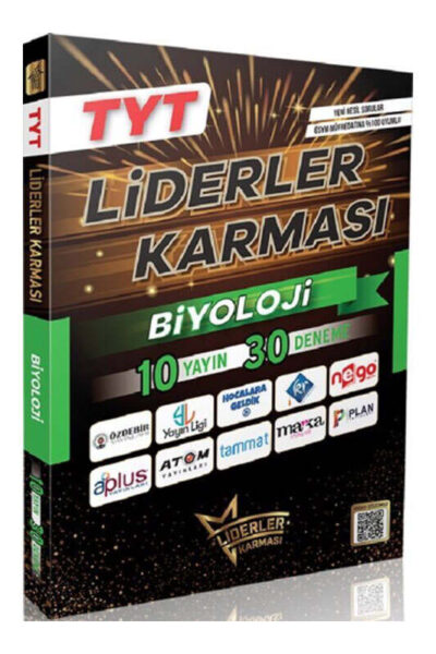 9786259777399 Liderler Karması, 2025, Biyoloji Kitabı, TYT Kitap, Deneme Kitabı