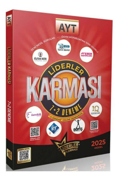 9786259418094 Liderler Karması, 2025, AYT Kitap, Deneme Kitabı