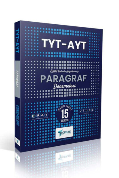 9786257972949 Toprak Yayıncılık, 2025, TYT Kitap, AYT Kitap, Deneme Kitabı