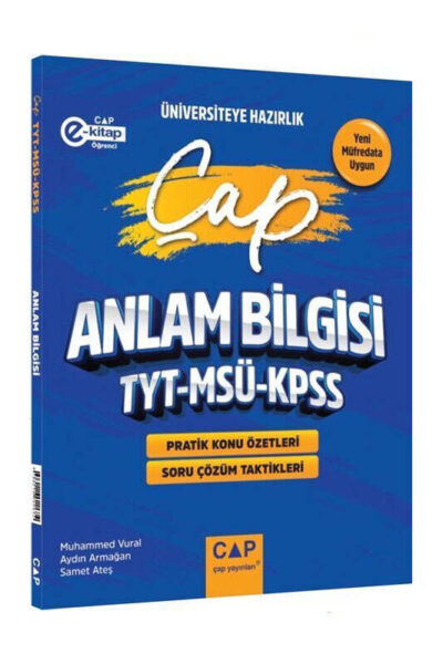 9786256040632 Çap Yayınları, 2025, KPSS Kitap, TYT Kitap, Türkçe