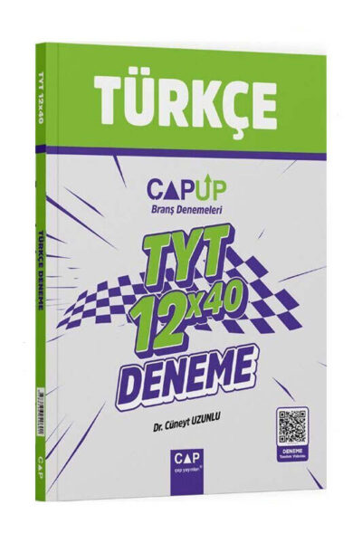 9786256040601 Çap Yayınları, 2025, TYT Kitap, Türkçe, Deneme Kitabı