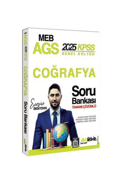 9786256733213 Hocawebde Yayınları, 2025, KPSS Kitap, Coğafya, Soru Kitabı