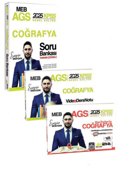 9999B1416 Hocawebde Yayınları, 2025, KPSS Kitap, Coğafya, Soru Kitabı