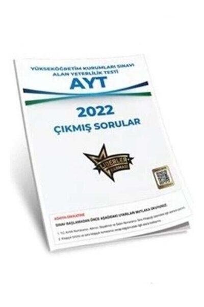 2025122002022 Liderler Karması, 2022, AYT Kitap, Çıkmış Soru Kitabı