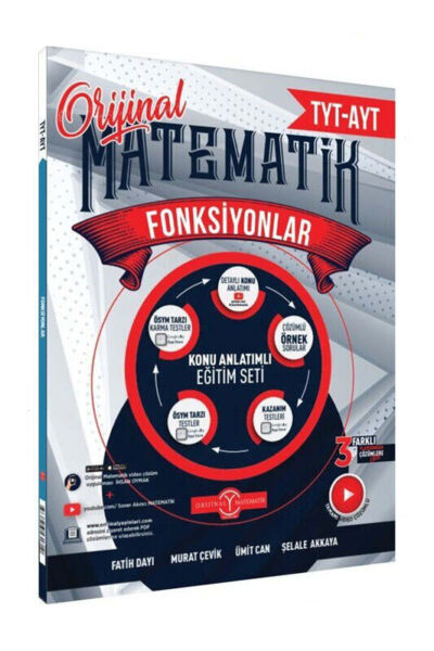 9786256531710 Orijinal Yayınları, Matematik Kitabı, TYT Kitap, AYT Kitap, Konu Kitabı