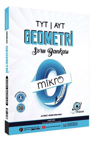 9786256389878 Orijinal Yayınları, 2025, Geometri Kitabı, TYT Kitap, AYT Kitap, Soru Kitabı