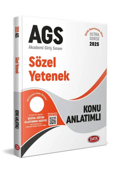Data Yayınları 2025 MEB AGS Sözel Yetenek (Türkçe) Konu Anlatımı