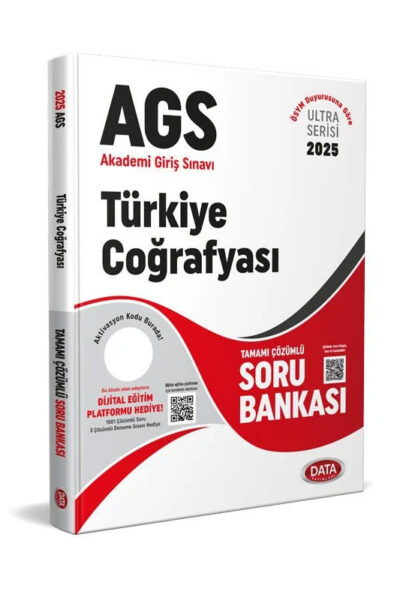 Data Yayınları 2025 MEB AGS Türkiye Coğrafyası Soru Bankası
