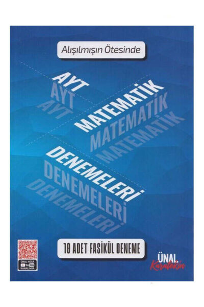 9786259418421 Ünal Karatekin, 2025, Matematik Kitabı, AYT Kitap, Deneme Kitabı