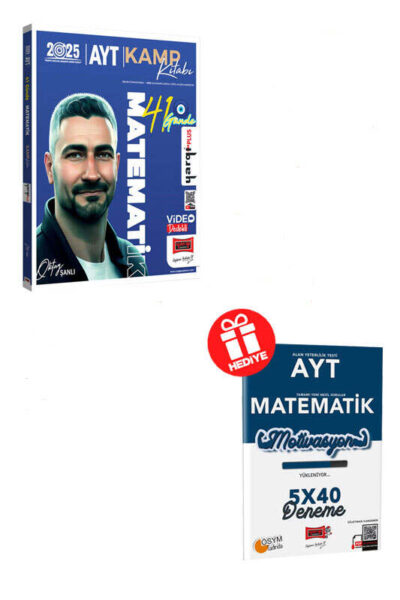 9999B1398 Yargı Yayınları, 2025, Matematik Kitabı, AYT Kitap