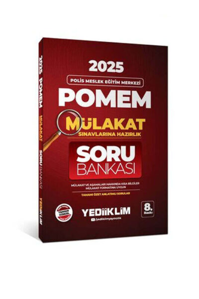 9786254317989 Yediiklim Yayınları, 2025, Soru Kitabı