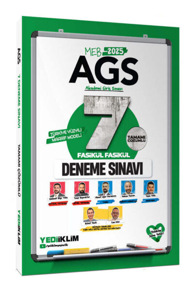 9786254318214 Yediiklim Yayınları, 2025, Deneme Kitabı