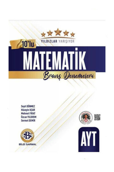 9786256712256 Bilgi Sarmal Yayınları, 2025, Matematik Kitabı, AYT Kitap, Deneme Kitabı
