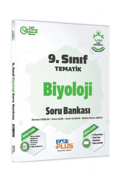 9786256040625 Çap Yayınları, 2025, Biyoloji Kitabı, Soru Kitabı