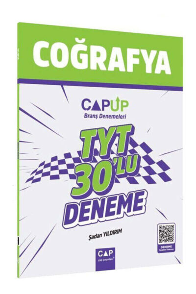 9786256040663 Çap Yayınları, 2025, TYT Kitap, Coğafya, Deneme Kitabı