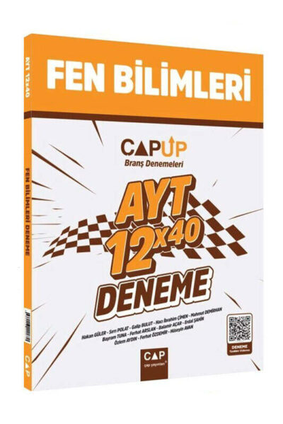 9786256040670 Çap Yayınları, 2025, AYT Kitap, Deneme Kitabı