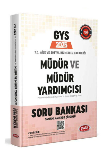 9786258469868 Data Yayınları, 2025, Soru Kitabı