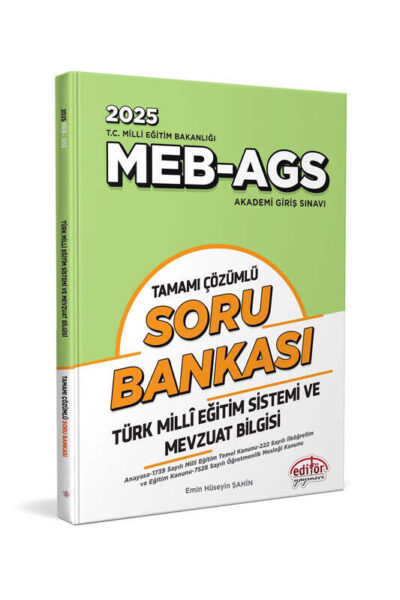 9786052806753 Editör Yayınevi, 2025, Soru Kitabı