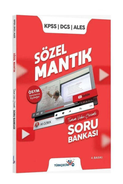 9786057493002 Türkçecim TV Yayınları, KPSS Kitap, ALES Kitap, Türkçe, Soru Kitabı