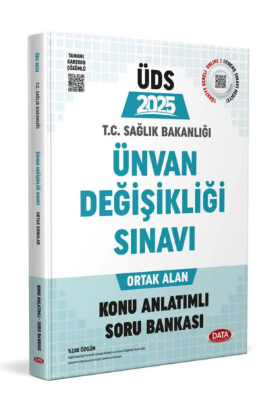 Data Yayınları 2025 T.C Sağlık Bakanlığı Unvan Değişikliği Sınavı Ortak Konular Konu Anlatımlı Soru Bankası