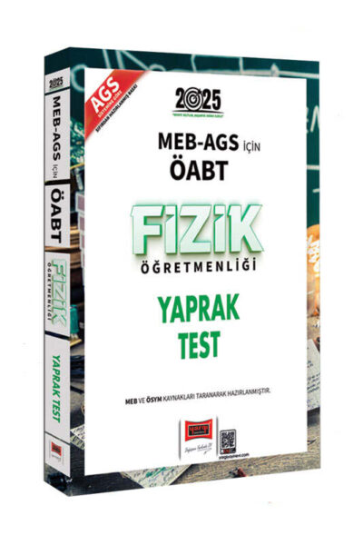 9786253704698 Yargı Yayınları, 2025, ÖABT Kitabı, Fizik, Yaprak Test Kitabı