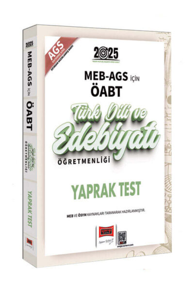 9786253704803 Yargı Yayınları, 2025, ÖABT Kitabı, Yaprak Test Kitabı
