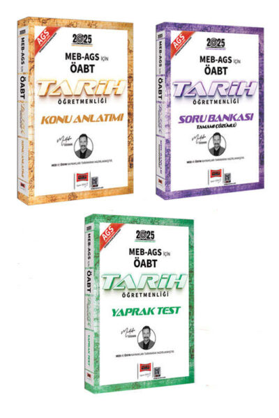 9999B1476 Yargı Yayınları, 2025, ÖABT Kitabı, Tarih, Yaprak Test Kitabı