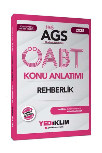 9786254318504 Yediiklim Yayınları, 2025, ÖABT Kitabı, Konu Kitabı