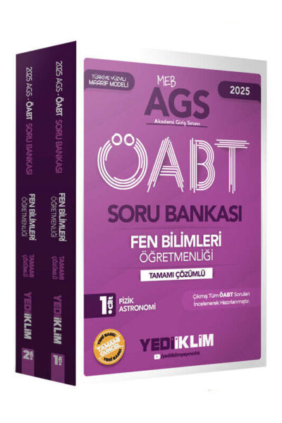 9786254318610 Yediiklim Yayınları, 2025, ÖABT Kitabı, Soru Kitabı
