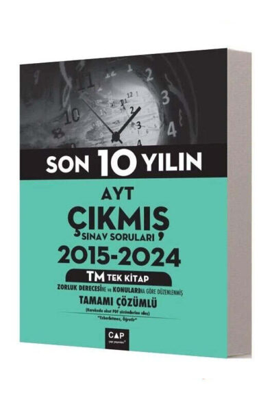 9786256040649 Çap Yayınları, 2025, AYT Kitap