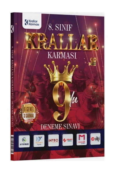 9786259844671 Krallar Karması Yayınları, 2025, Tüm Dersler, Deneme Kitabı