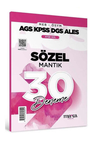 9785545656042 Marka Yayınları, 2025, KPSS Kitap, ALES Kitap, Deneme Kitabı