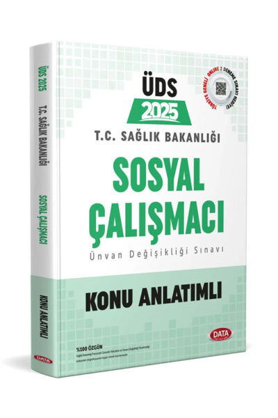 Data Yayınları 2025 GYS ÜDS Sağlık Bakanlığı Sosyal Çalışmacı Konu Anlatımlı