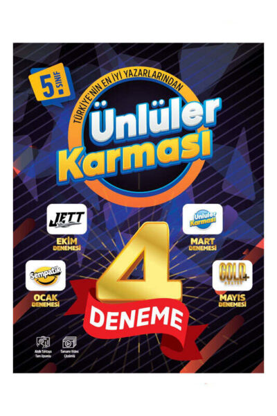 9786256529571 Ünlüler Karması Yayınları, 2025, Tüm Dersler, Deneme Kitabı
